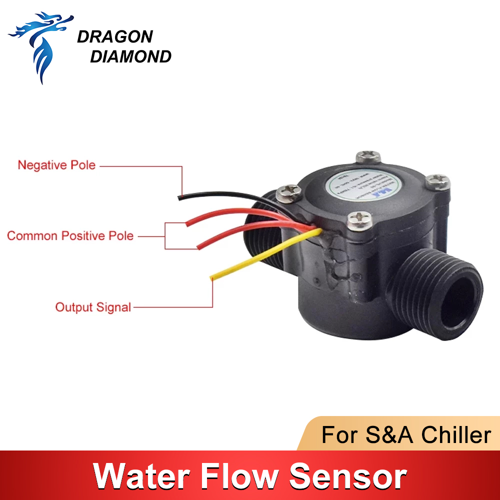 Water Flow Switch Sensor For S - огляд і ціна Laser Industrial Chiller
