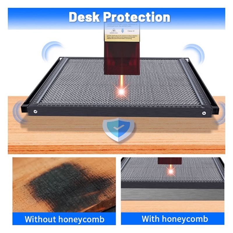 RABIT AS59For Laser For Engrav - огляд і ціна Honeycomb Laser Bed