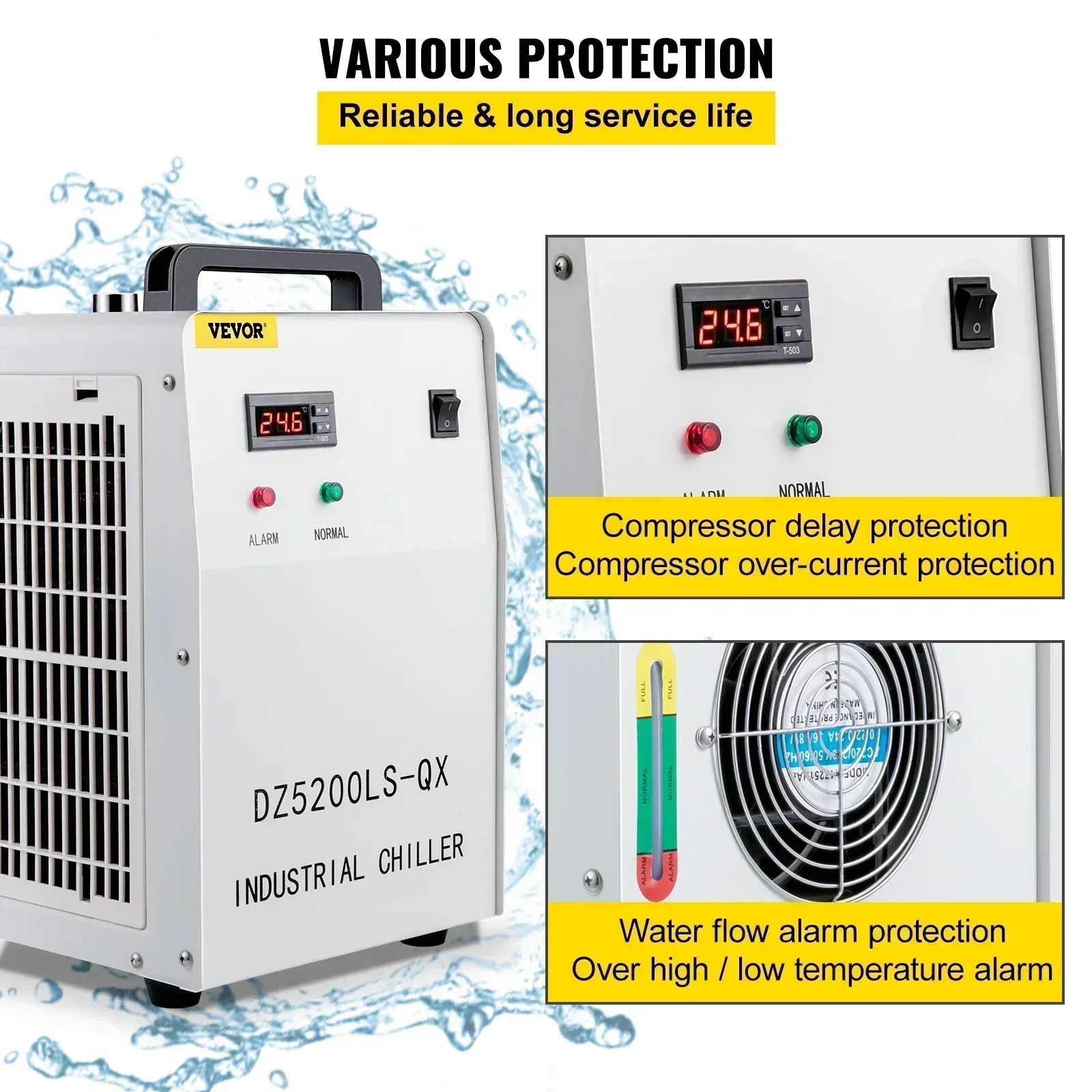 Industrial Cooling Water Chill - огляд і ціна Industrial Laser Engraver