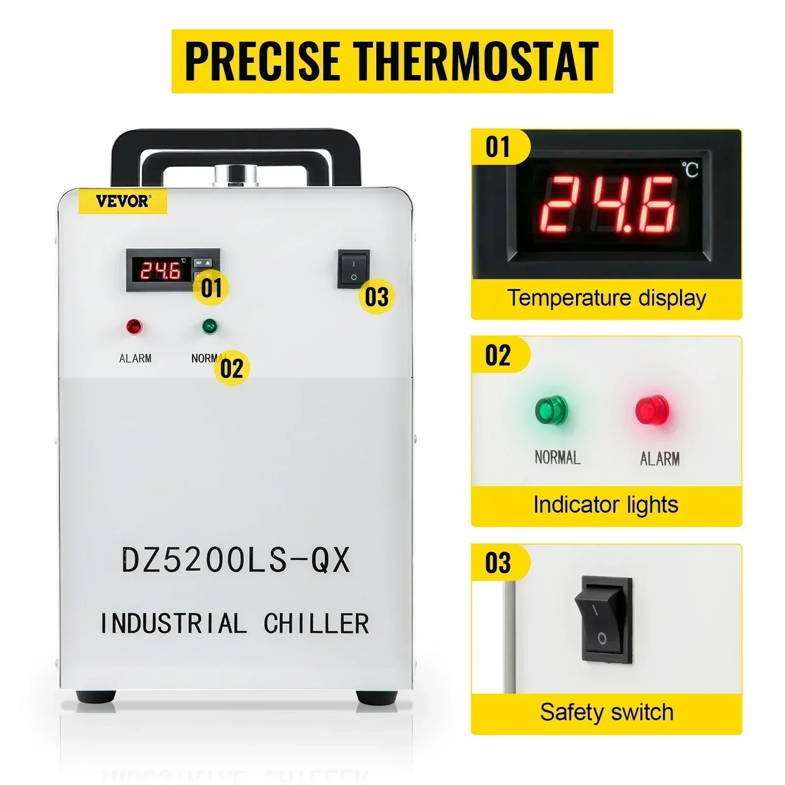 Industrial Cooling Water Chill - огляд і ціна Industrial Laser Engraver