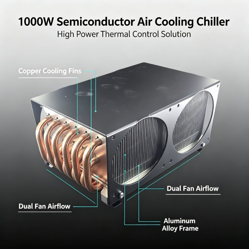 1000W Semiconductor Peltier Ai - огляд і ціна Laser Industrial Chiller