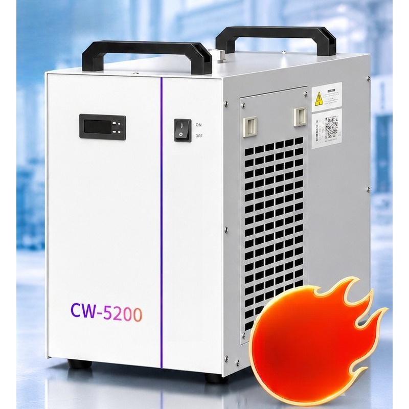 Industrial Chiller CW5200 Smal - огляд і ціна Laser Industrial Chiller