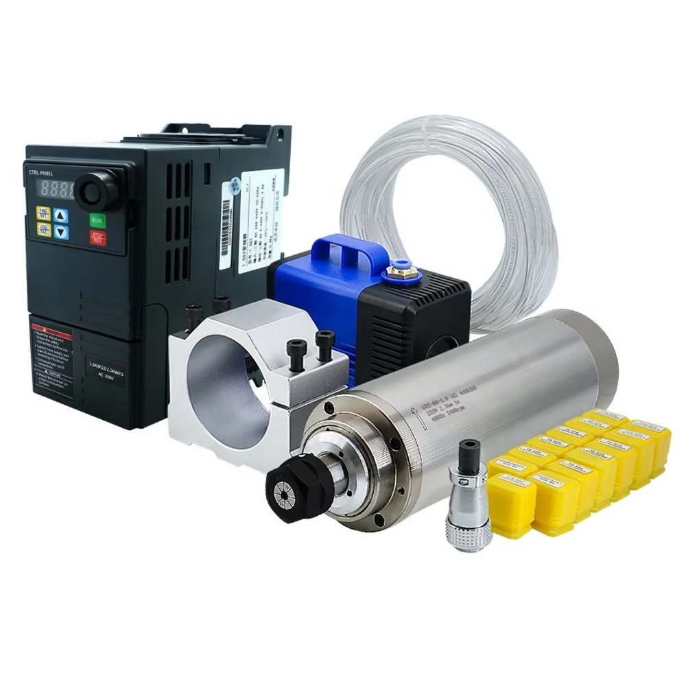 220V ER20 2.2kw 80mm Water Coo - огляд і ціна Cnc Spindle Motor