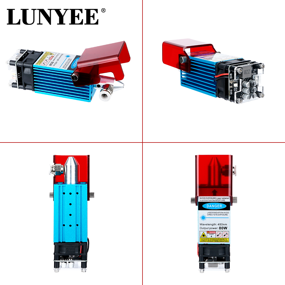 LUNYEE Laser Module 80W 40W Wi - огляд і ціна Industrial Laser Engraver